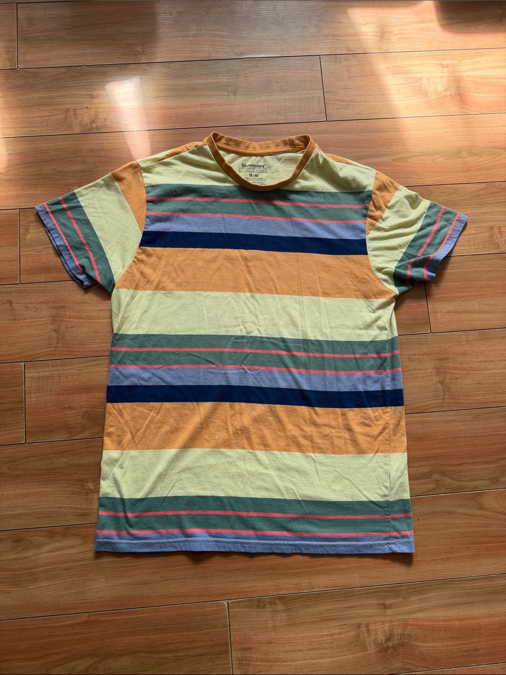 Bluenotes Multicolor Striped Short Sleeve Tee